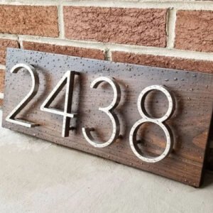 House Numbers, Plaques & Signs