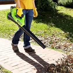 Greenworks Leaf Blowers for Easy Yard Cleanup in Canada