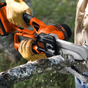 Black+Decker Alligator Chainsaw for Branch Cutting