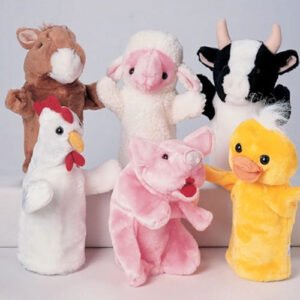 Plush Puppets for Imaginative Play and Storytelling