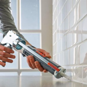 Dripless Caulking Gun Hand Tool for Cleaner, More Controlled Sealing
