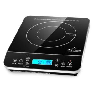 Duxtop 9600LS 1800-Watt Induction Countertop Cooktop – Energy Efficient Portable Induction Cooker for Modern Kitchens