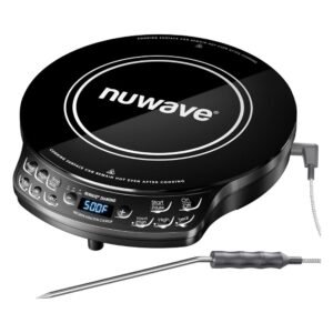 Diamond Induction Cooktop Portable Countertop Burner with Shatter-Proof Ceramic Glass & Precision Temperature Control