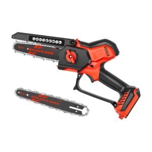 Rozlchar Mini Chainsaw for Milwaukee M18 18V 6-Inch & 8-Inch Combo Brushless Cordless Pruning Chainsaw with Auto-Oiler (Tool Only)