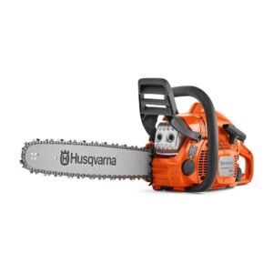 Husqvarna 440 18-Inch Gas Chainsaw 40.9cc X-Torq Engine with Smart Start & LowVib Technology (Orange)